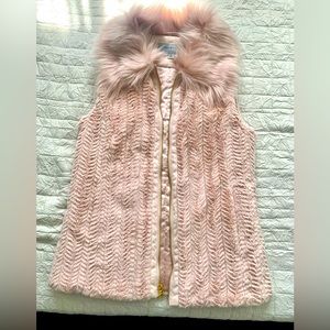 Super chic faux fur vest